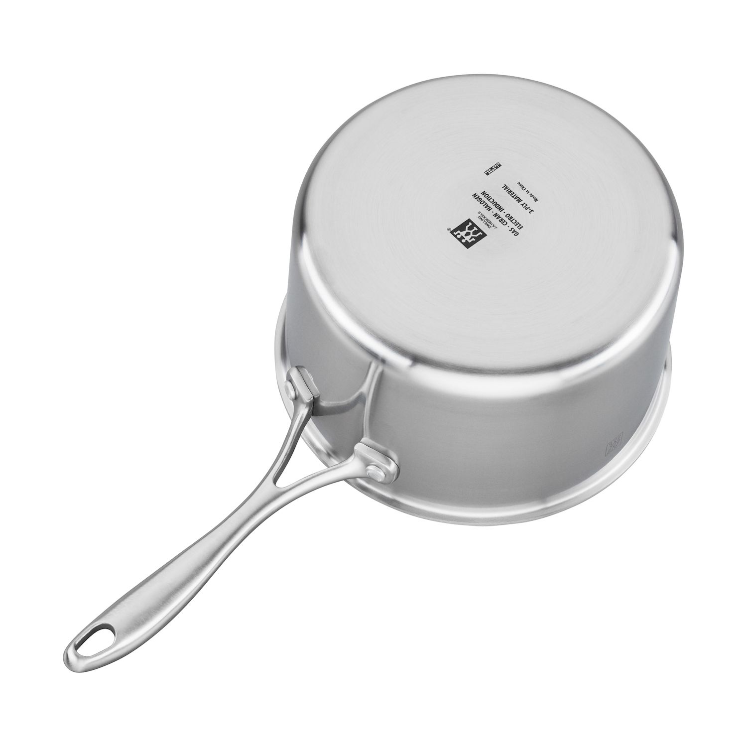 ZWILLING - Spirit 3-ply 3-qt Saucepan - Stainless Steel - Thumbnail 3