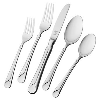 Zwilling Provence 45 pc 18/10 Stainless Steel Flatware Set, Silver