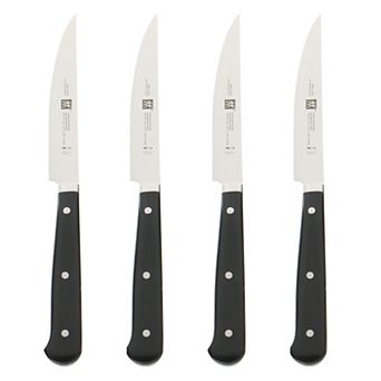 Zwilling Porterhouse 4 pc Steak Knife Set In Beechwood Box