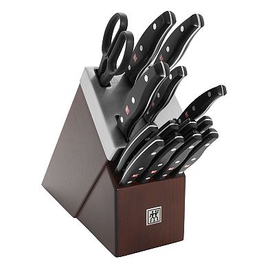 Zwilling Twin Signature 15-pc Self-sharpening Knife Block Set - Brown