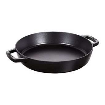 Staub Cast Iron 13-inch Double Handle Fry Pan