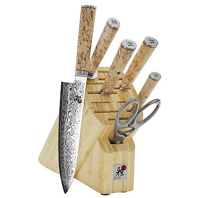 Miyabi Birchwood 7-pc Knife Block Set