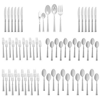Henckels Plaza 65-pc 18/10 Stainless Steel Flatware Set