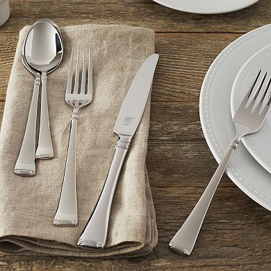 Zwilling Angelico Flatware Set, 45-piece, Silver