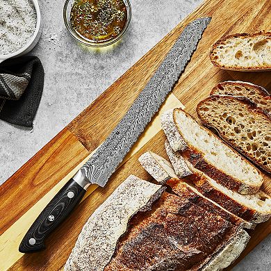 Kramer By Zwilling Euroline Damascus Collection 9-inch Bread Knife