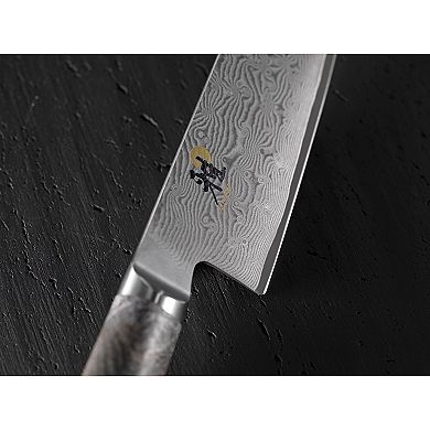 Miyabi Black 7-inch Rocking Santoku Knife