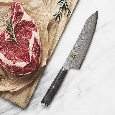Miyabi Black 7-inch Rocking Santoku Knife
