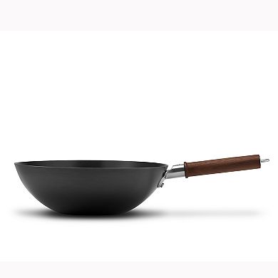 Zwilling Dragon 12-inch Carbon Steel Wok With Lid