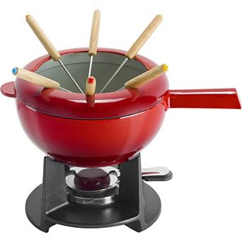 Zwilling 8 in Fondue Pot Set With 6 Forks, For Chocolate, Caramel, Cheese, Sauces And More