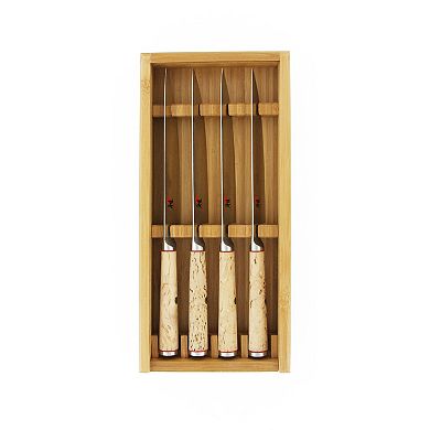 Miyabi Birchwood 4-pc Steak Knife Set