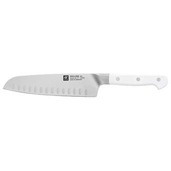 Zwilling Pro Le Blanc 7-inch Slim Hollow Edge Santoku Knife