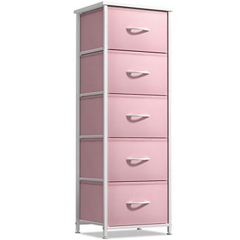 Sorbus 5 Drawers Narrow Dresser For Small Spaces, Closets, Bedroom, Bathroom & Laundry