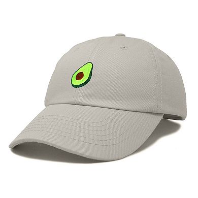 Dalix Avocado Embroidered Food Hat