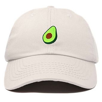 Dalix Avocado Embroidered Food Hat