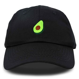 Dalix Avocado Embroidered Food Hat