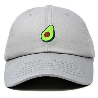 Dalix Avocado Embroidered Food Hat