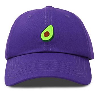 Dalix Avocado Embroidered Food Hat