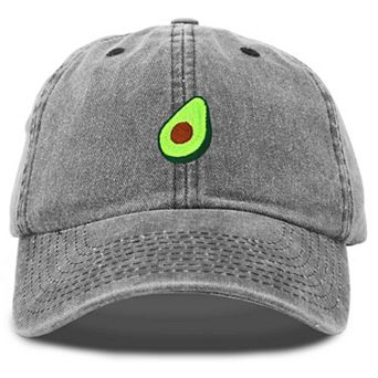 Dalix Avocado Embroidered Food Hat