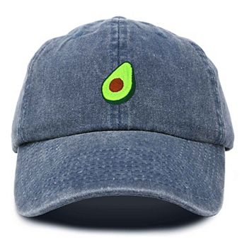Dalix Avocado Embroidered Food Hat