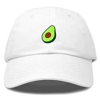 Dalix Avocado Embroidered Food Hat
