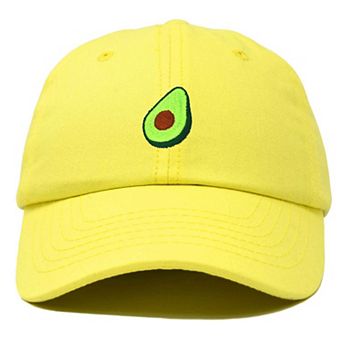 Dalix Avocado Embroidered Food Hat