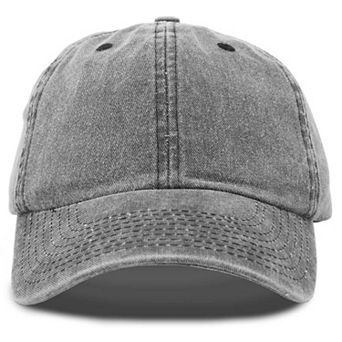 Dalix Washed Cotton Baseball Cap