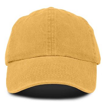 Dalix Washed Cotton Baseball Cap