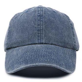 Dalix Washed Cotton Baseball Cap
