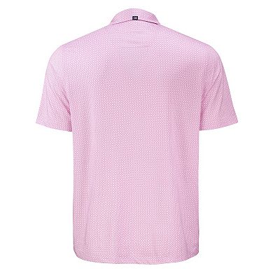 Cutter & Buck Pike Diamond Dot Print Recycled Mens Polo