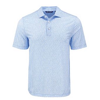 Cutter & Buck Pike Flora Print Recycled Mens Big & Tall Polo