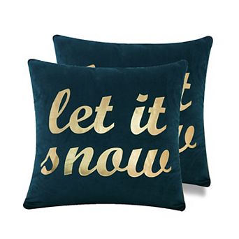 Christmas Icons Throw Pillow - Set Of 2