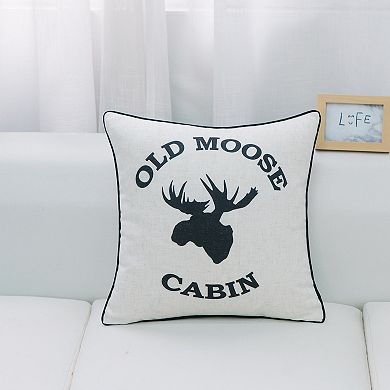 Cottage Icons Throw Pillow - Set Of 2