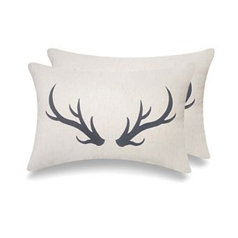Cottage Icons Throw Pillow - Set Of 2