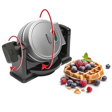Brentwood 5-Inch Non-Stick Flip Belgian Waffle Maker