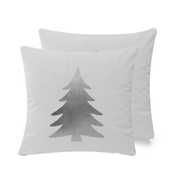 Christmas Icons Throw Pillow - Set Of 2
