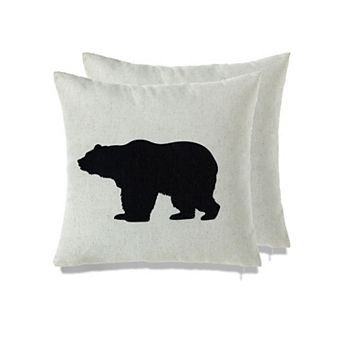 Cottage Icons Throw Pillow - Set Of 2