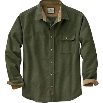 Men's Legendary Whitetails Buck Camp Flannel Button Down Shirt