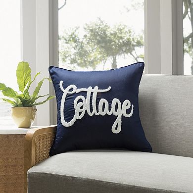Cottage Icons Throw Pillow - Set Of 2