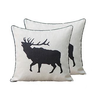 Cottage Icons Throw Pillow - Set Of 2