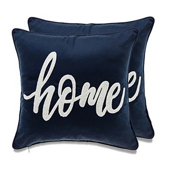 Cottage Icons Throw Pillow - Set Of 2