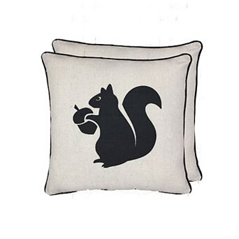 Cottage Icons Throw Pillow - Set Of 2