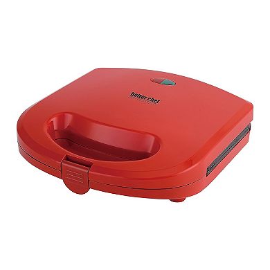 Better Chef Electric Nonstick Waffle Maker in Red