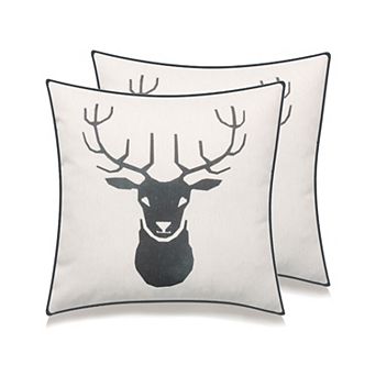 Cottage Icons Throw Pillow - Set Of 2