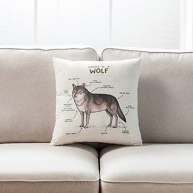 Farmhouse Animals Throw Pillow - Set Of 2