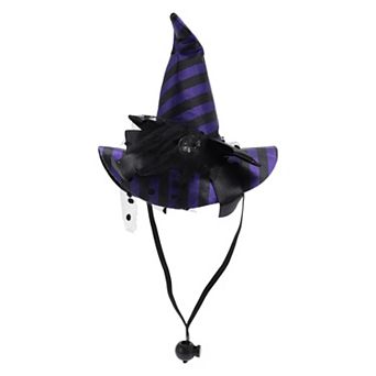 Cute Pet Holiday Headdress for Halloween 5.12"x5.91" Purple 1 pc