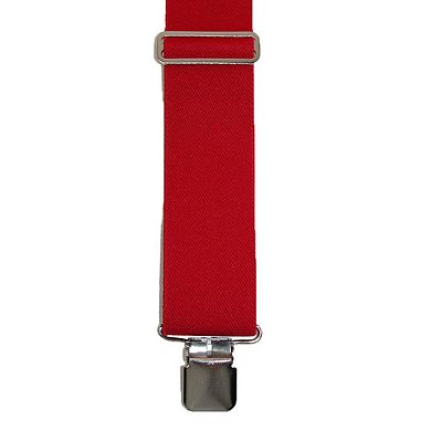 Men's Big & Tall Elastic Clip-end 2 Inch Work Suspenders