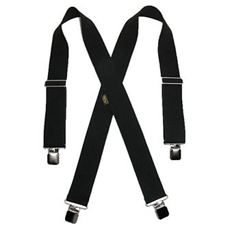 Men's Big & Tall Elastic Clip-end 2 Inch Work Suspenders