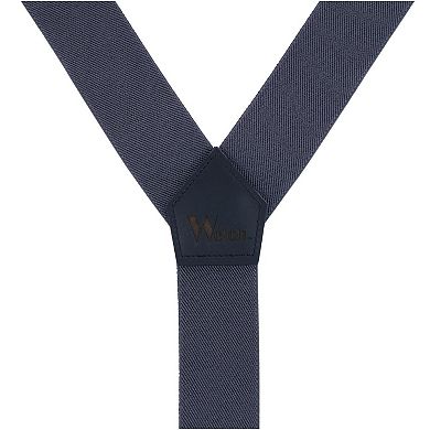Men's Big & Tall Elastic Button-end Y-back 2 Inch Work Suspenders