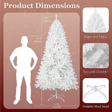 7.5-ft. Un-Lit Artificial Christmas Trees