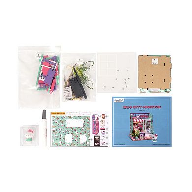 DIY 3D Puzzle - Hello Kitty Bookstore 53pcs